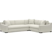 ethan white  pc sectional with left facing sofa   