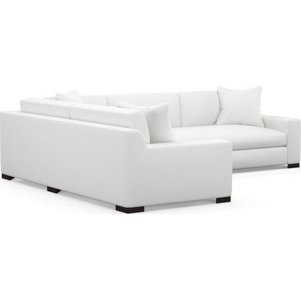 Ethan Foam Comfort 2-Piece Sectional with Right-Facing Sofa - Lovie Chalk