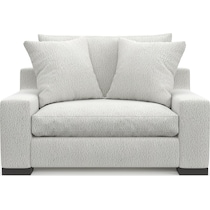 ethan white chair and a half   