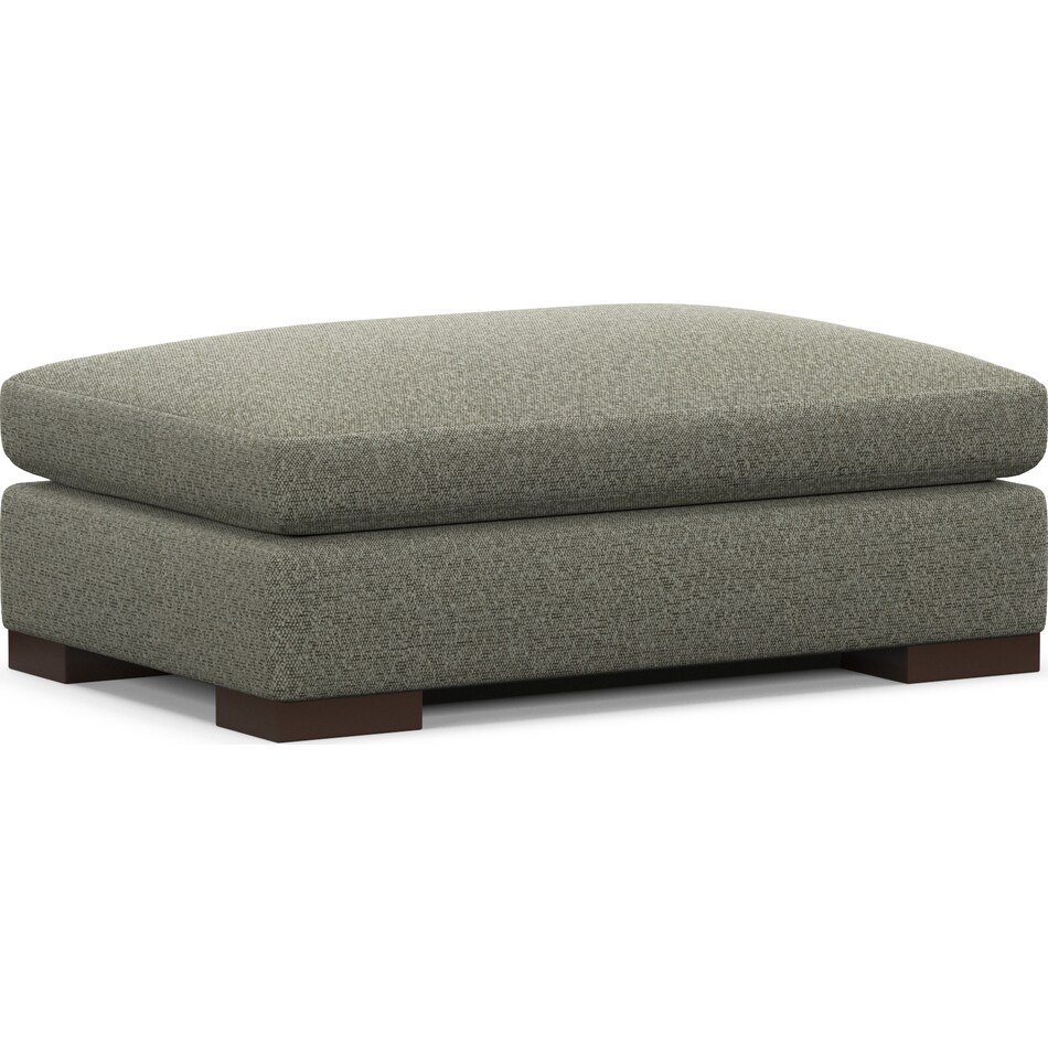 ethan white ottoman   