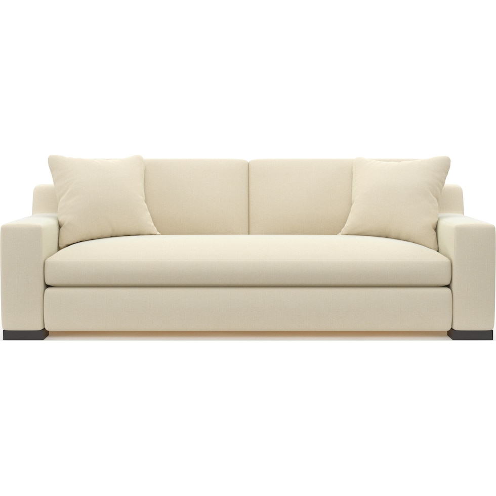 ethan white sofa   