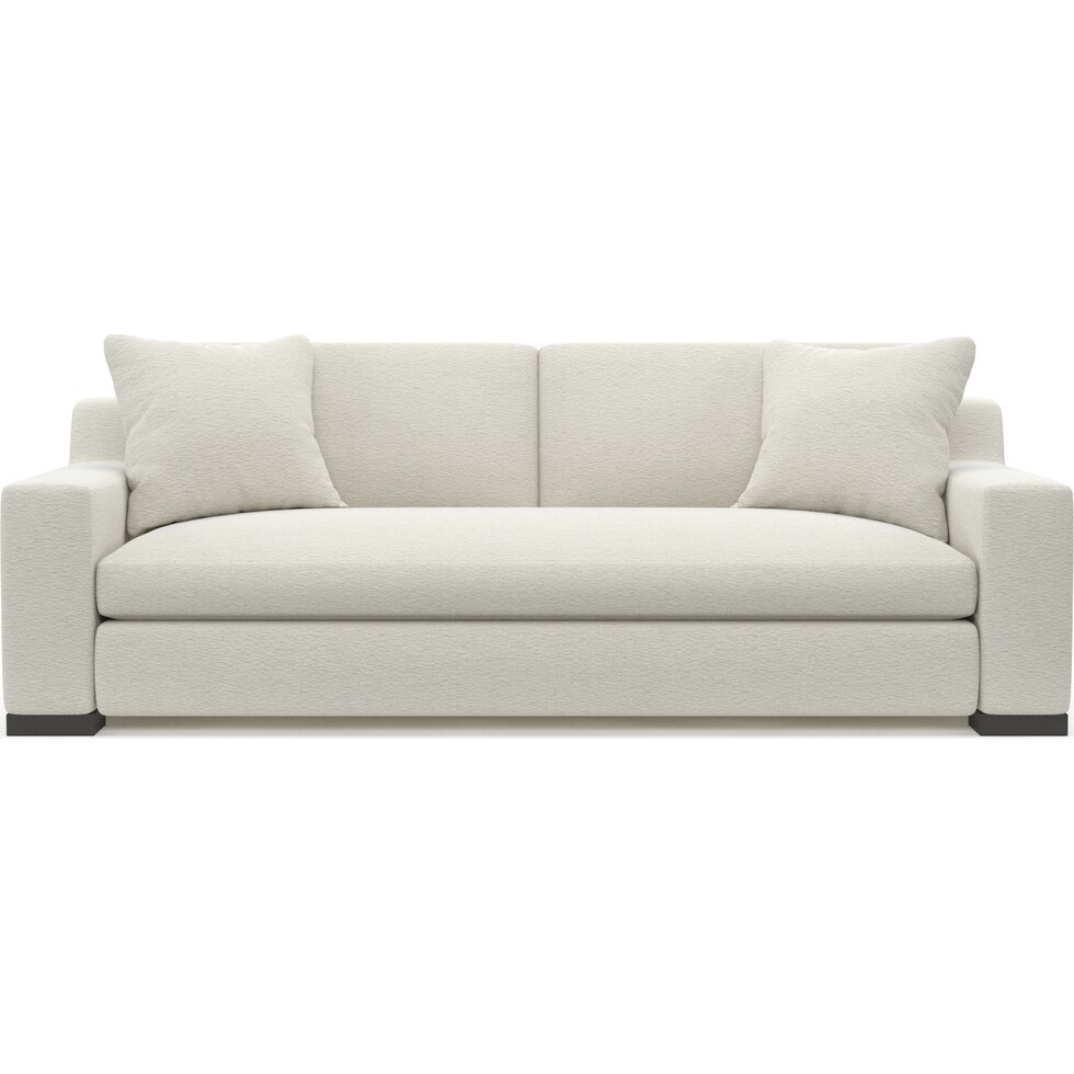 ethan white sofa   