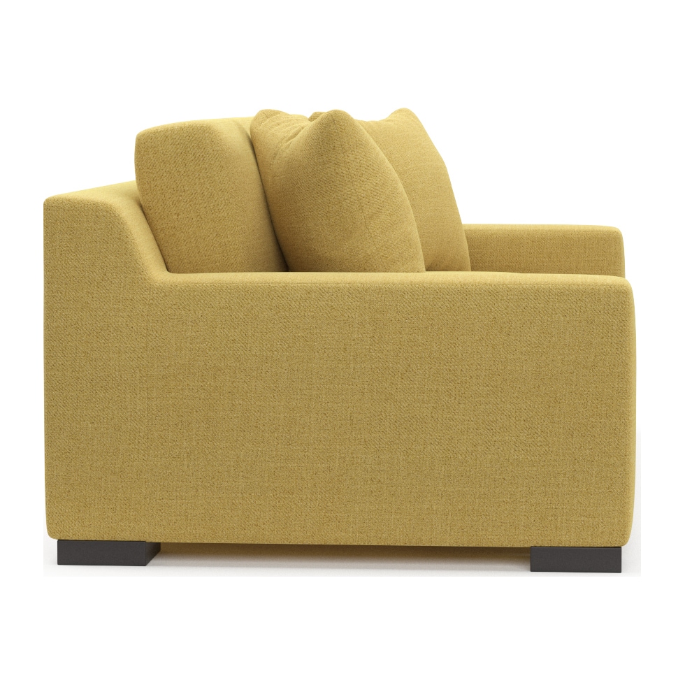 ethan yellow sofa   