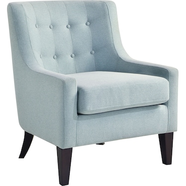 Eva Accent Chair - Light Blue