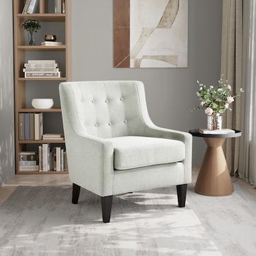 Eva Accent Chair - White