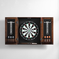 evan dark brown gaming table   