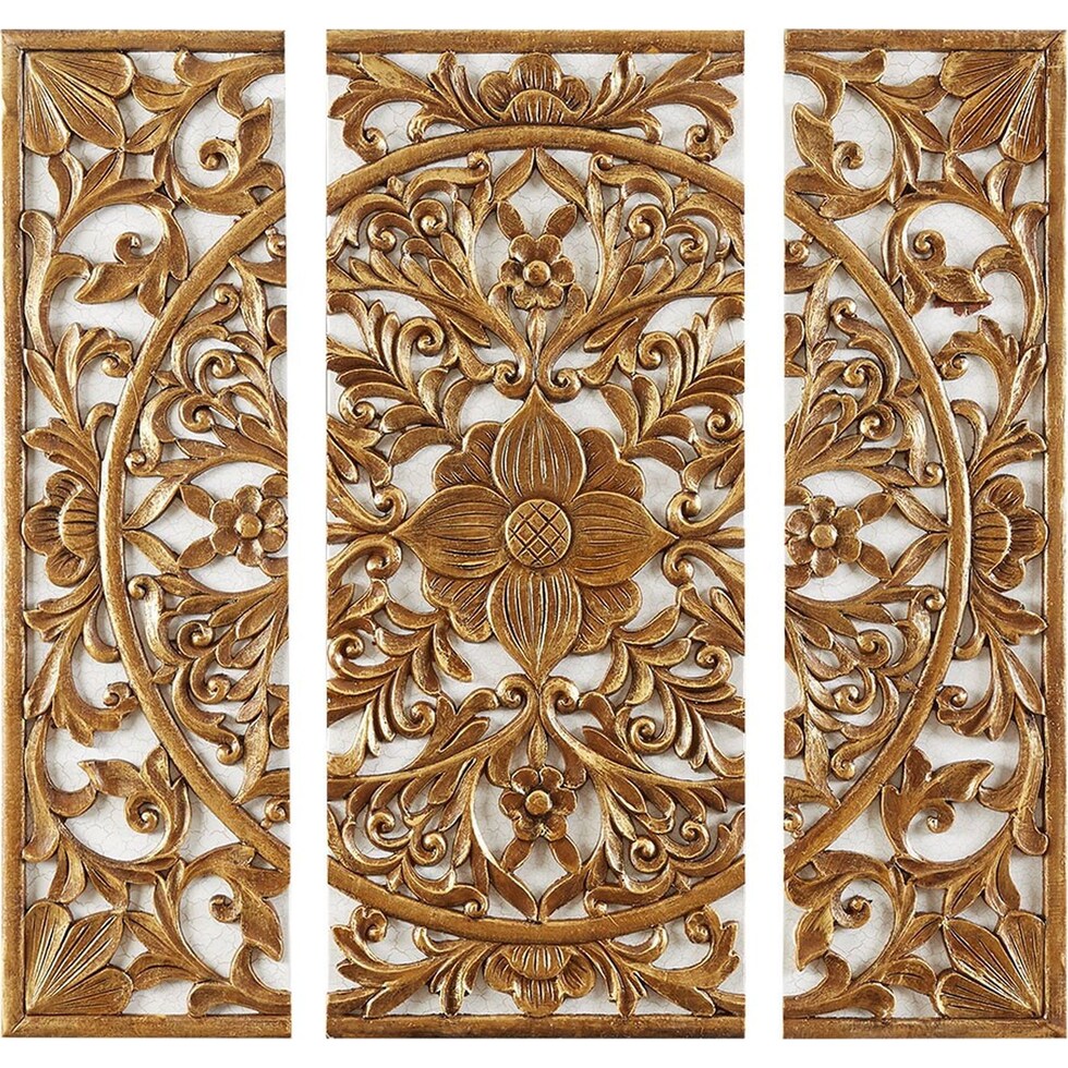 evangelista gold wall art   