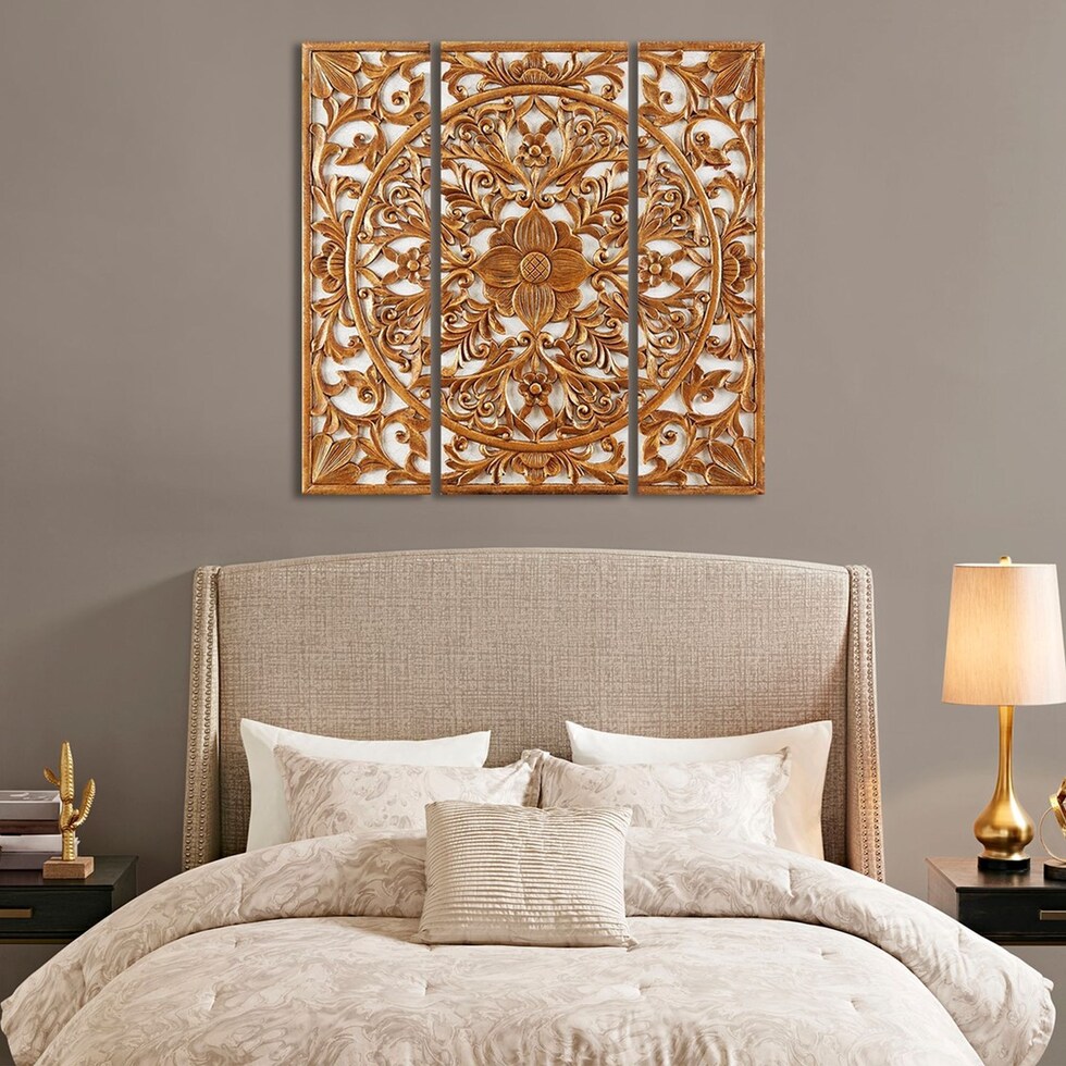evangelista gold wall art   