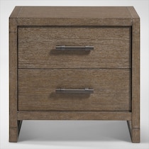evans light brown  pc king bedroom   