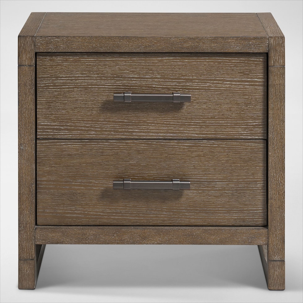 evans light brown  pc king bedroom   