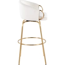 eve cream gold bar stool   