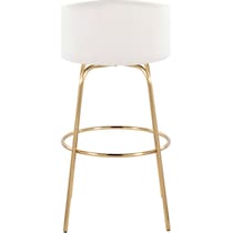 eve cream gold bar stool   
