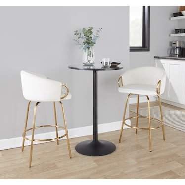 Eve Set of 2 Swivel Stools