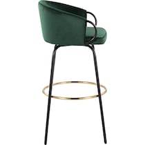 eve green bar stool   
