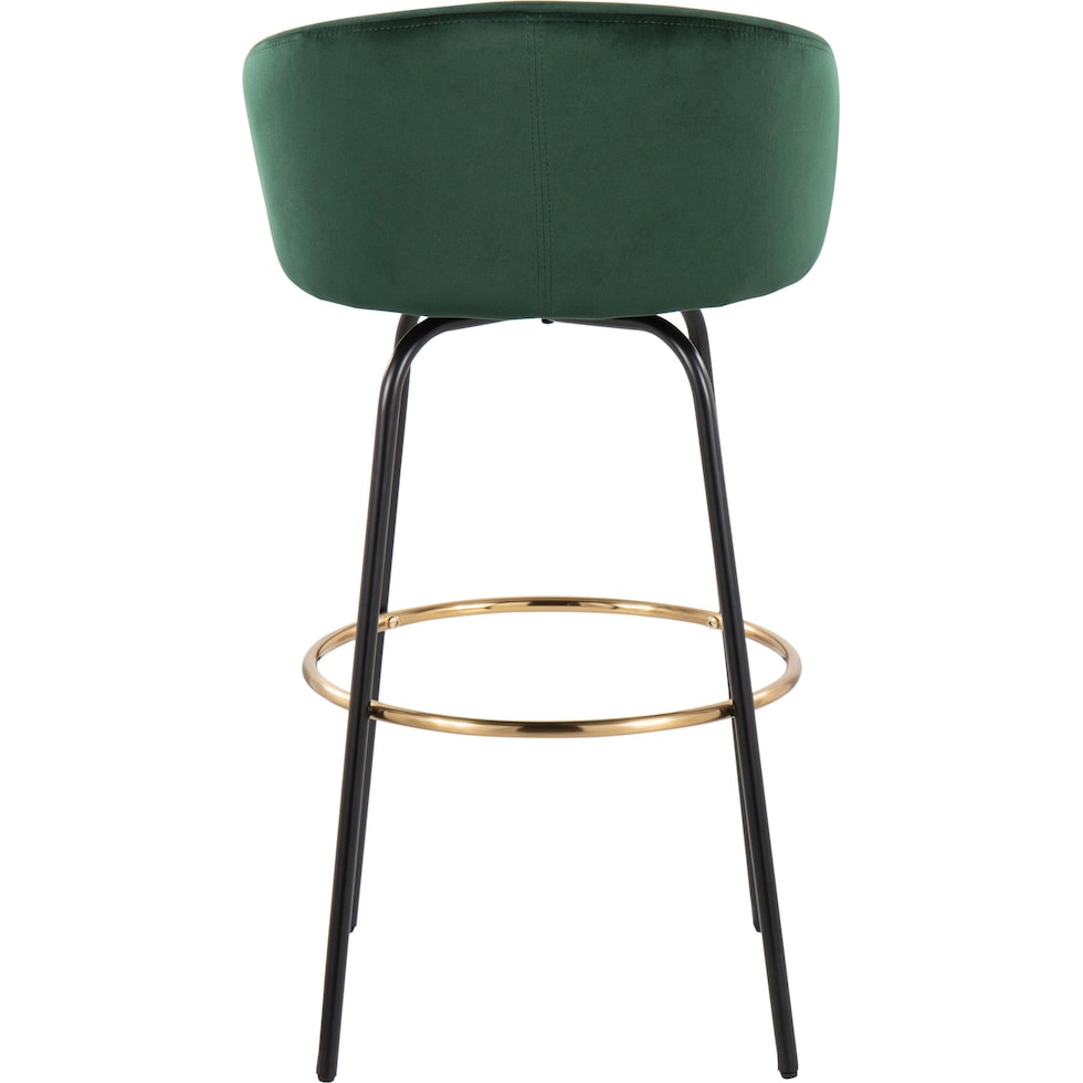 eve green bar stool   