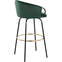 eve green bar stool   