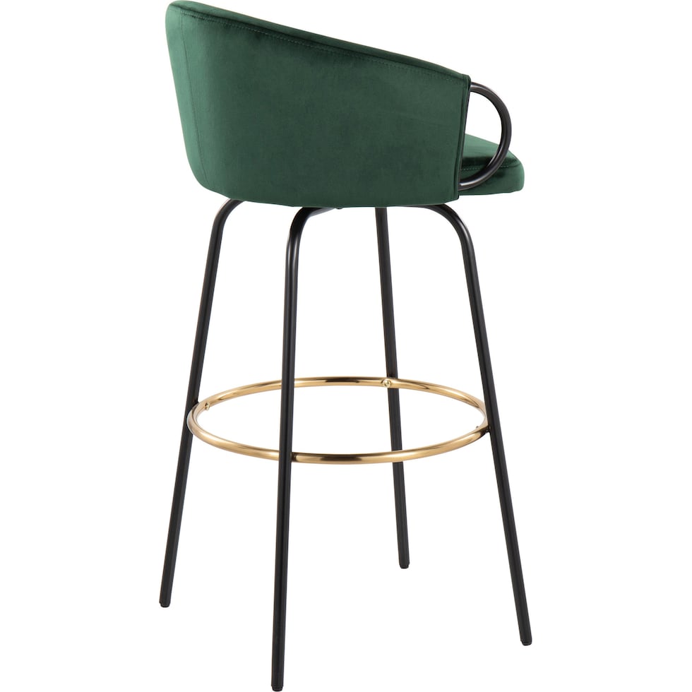 eve green bar stool   