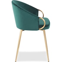 eve green dining chair   