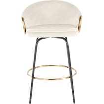 eve white counter height stool   