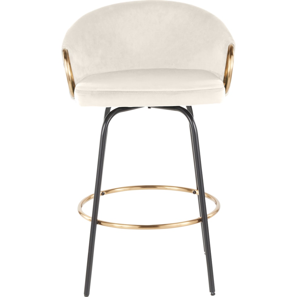 eve white counter height stool   