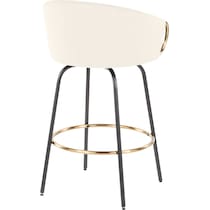 eve white counter height stool   