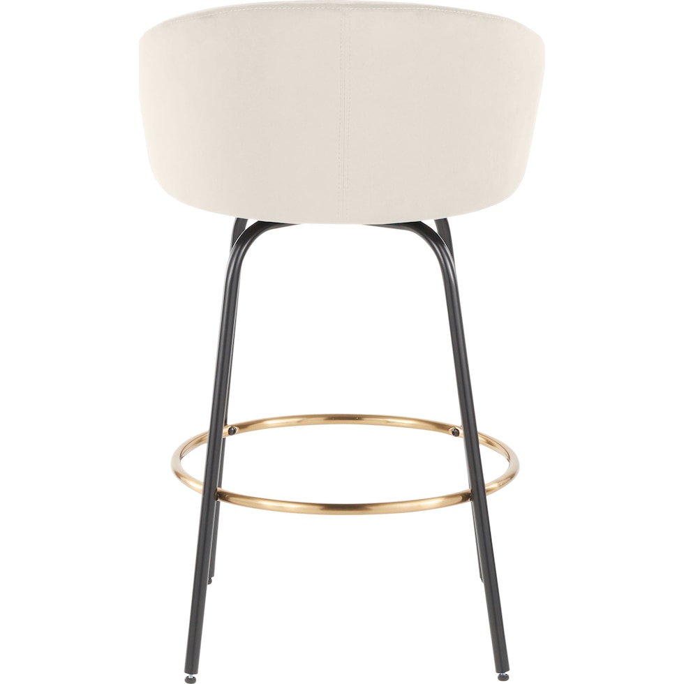eve white counter height stool   