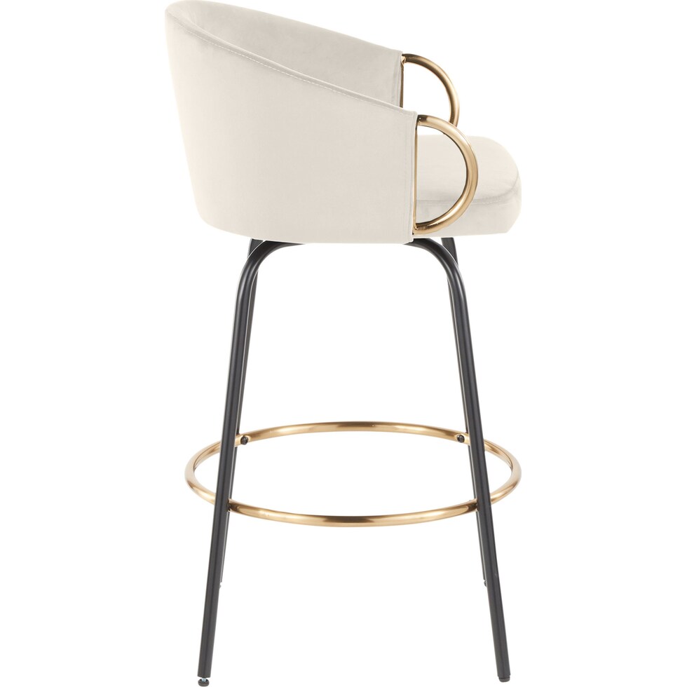 eve white counter height stool   