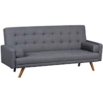 evelyn blue sleeper sofa   