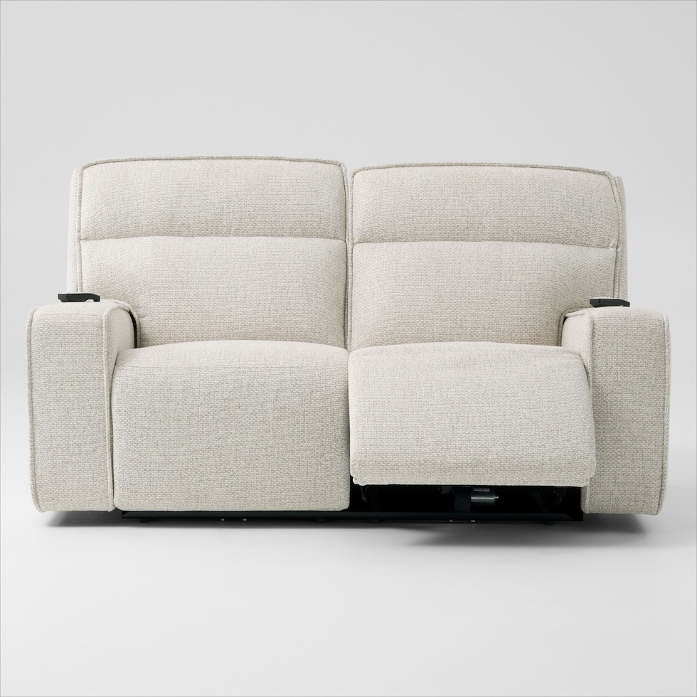 everest neutral loveseat   