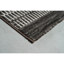 everson brown area rug  x    