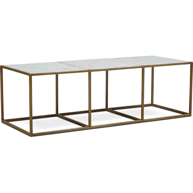 Accent and Occasional Furniture - Evie Marble Coffee Table