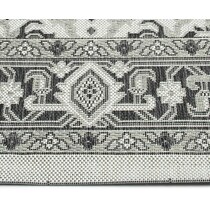 evora gray outdoor area rug   