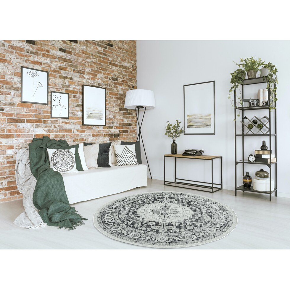 evora gray outdoor area rug   