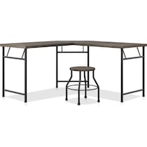 ezekiel light brown  pc home office   