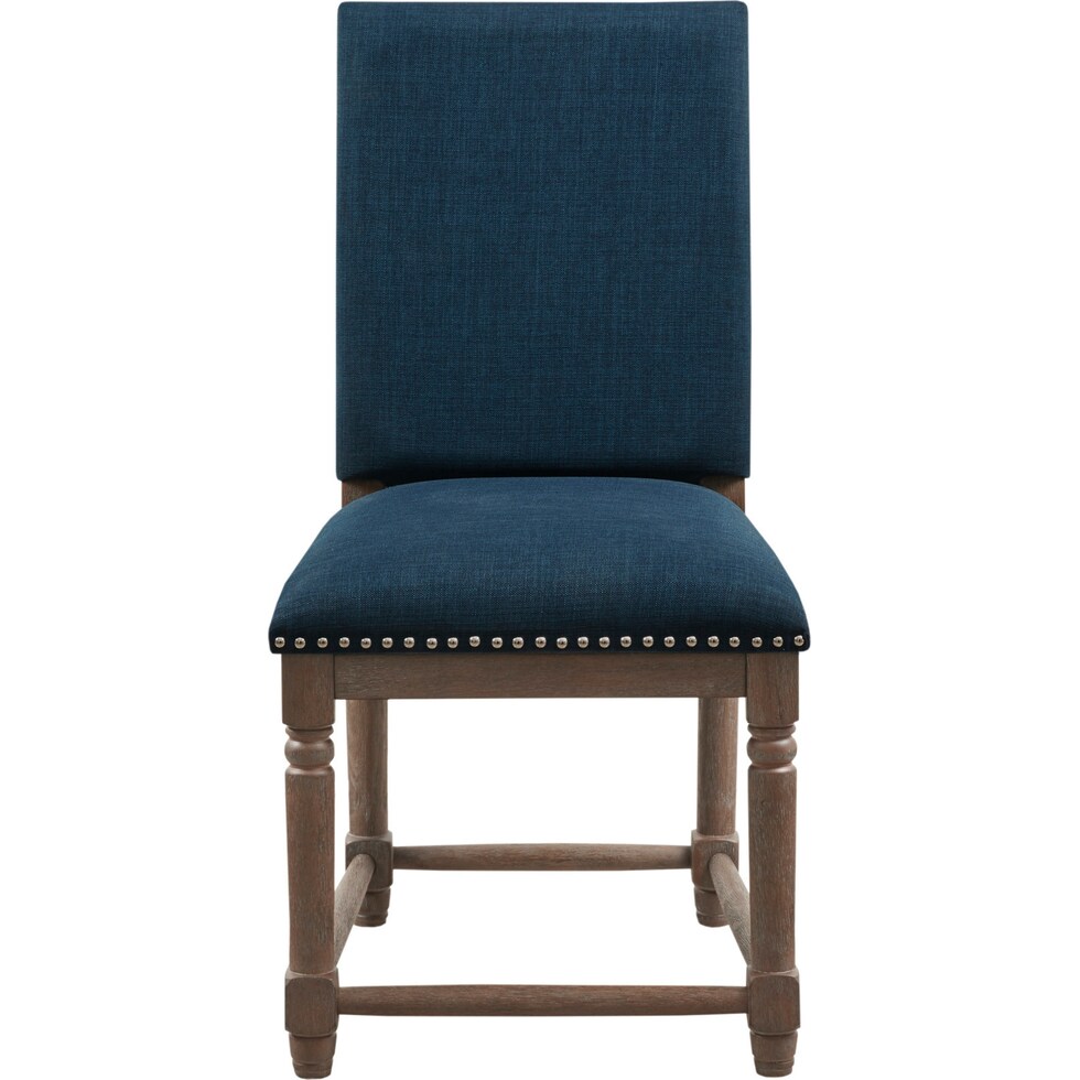 ezio blue chair   