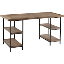 ezio gray desk   