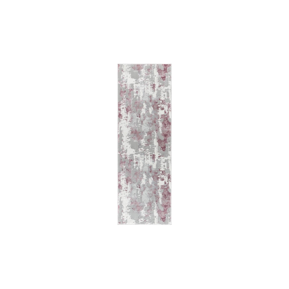 ezra gray pink area rug  x    