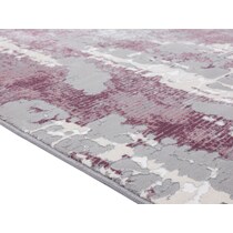 ezra gray pink area rug  x    