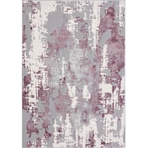 ezra gray pink area rug  x    