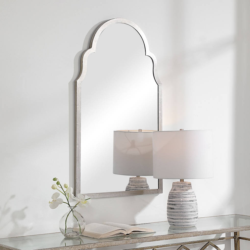 fairbanks silver mirror   