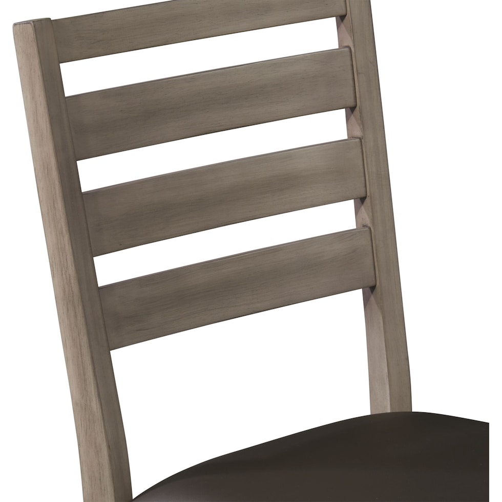 fairfield gray counter height stool   