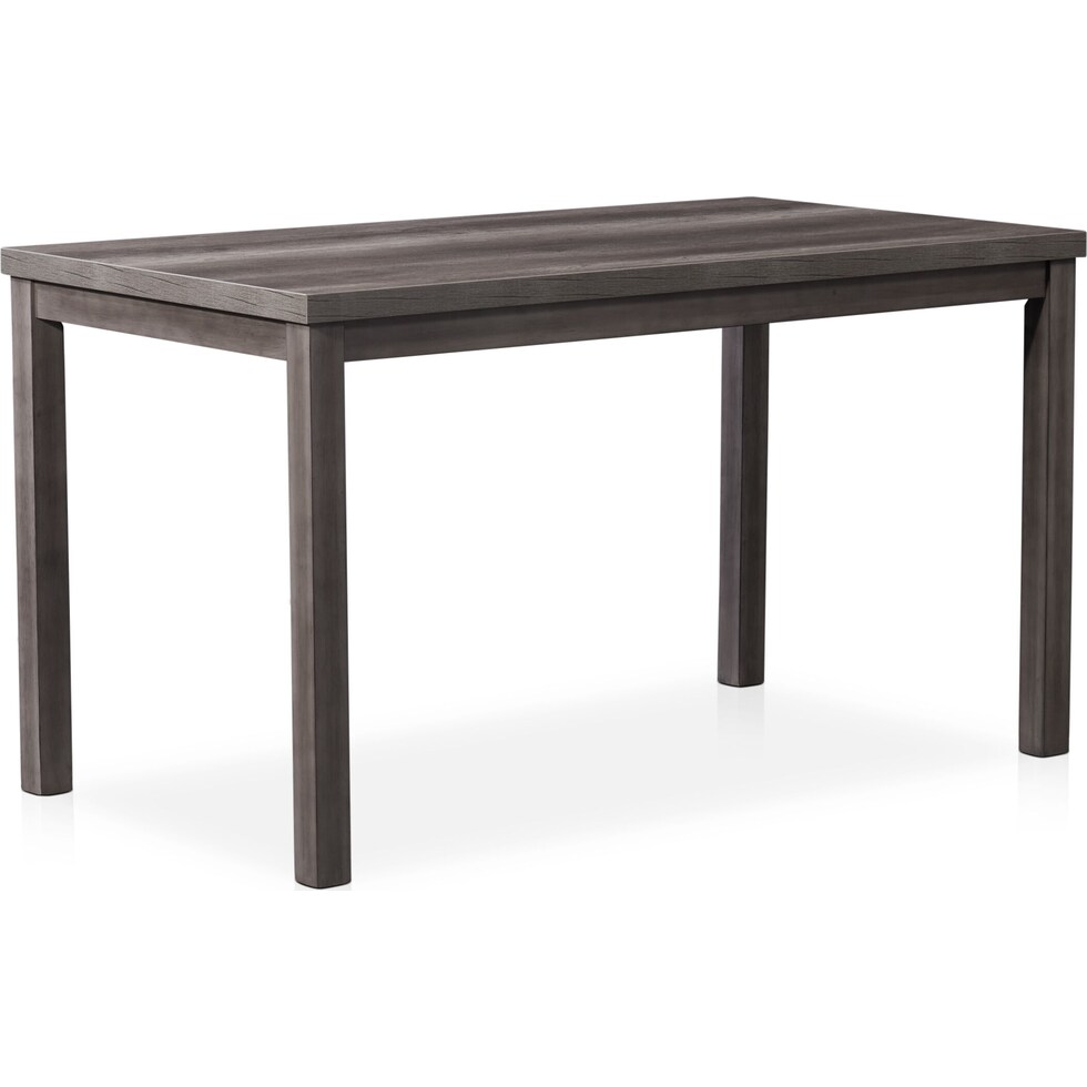 fairfield gray counter height table   