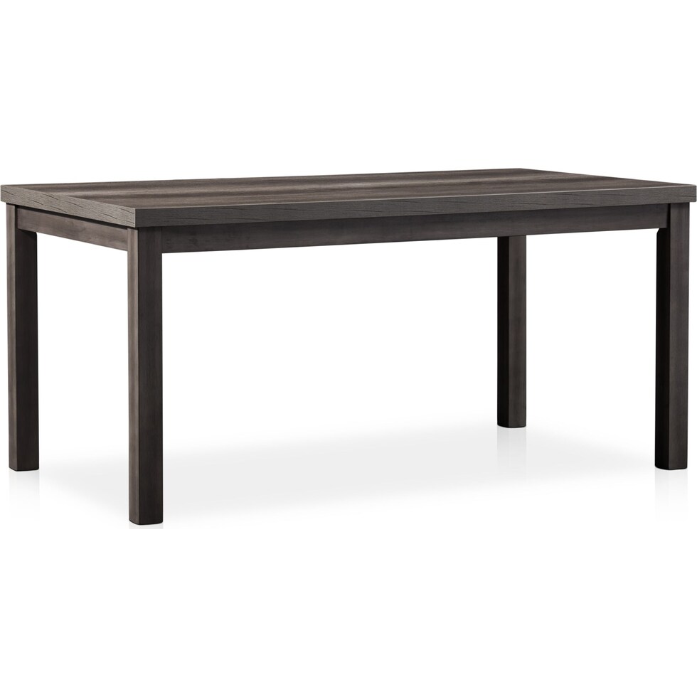 fairfield gray dining table   