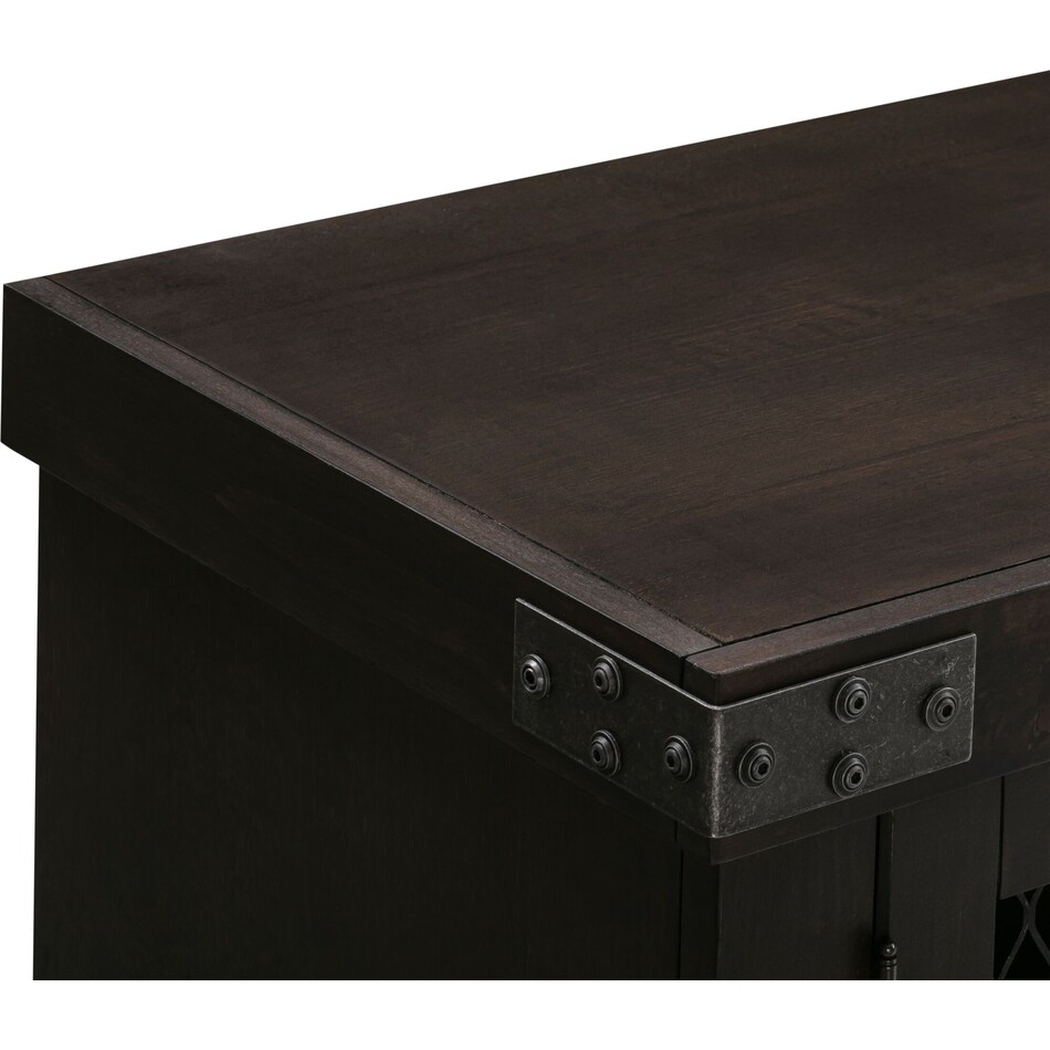 fairmont dark brown entertainment wall unit   