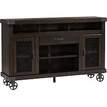fairmont dark brown tv stand   