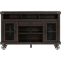 fairmont dark brown tv stand   