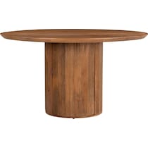 falco light brown dining table   