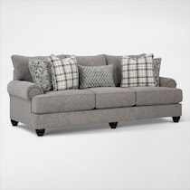 fall river gray sofa   