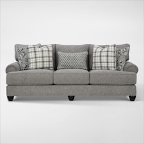 fall river gray sofa   