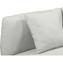 falmouth gray outdoor loveseat   